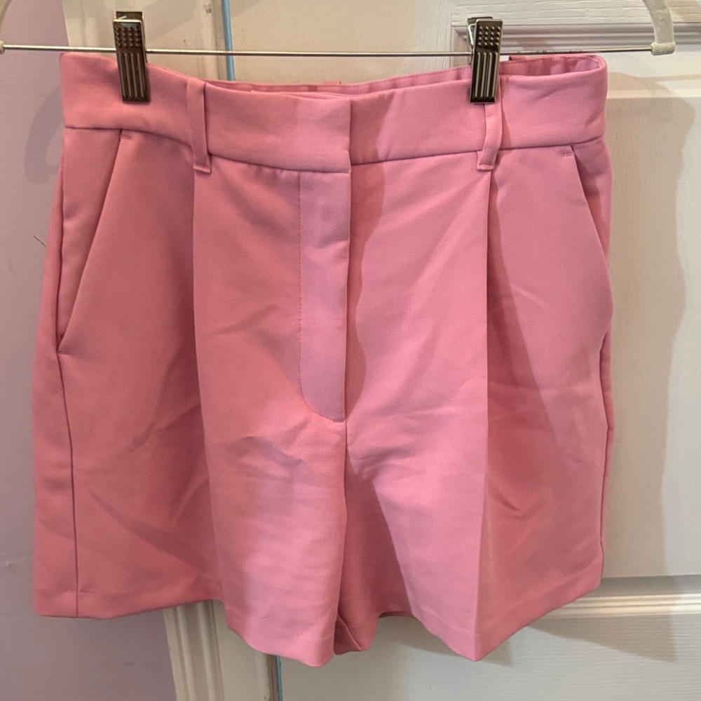 Abercrombie & Fitch Pink High Waist Women's Shorts